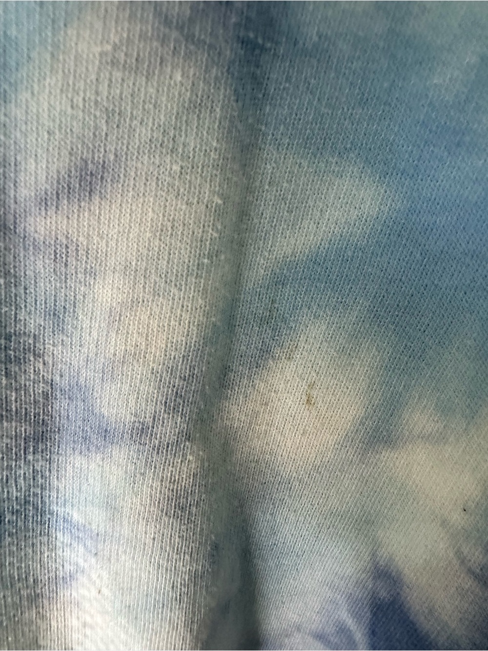 PINK S Blue Tie-Dye Crewneck Sweatshirt - Picture 4 of 4